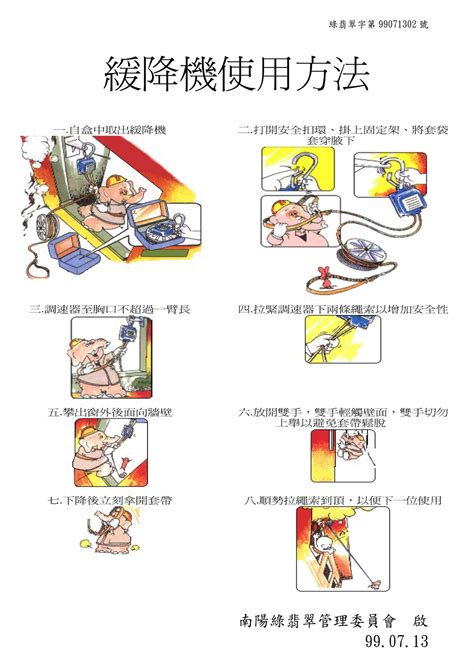 緩降機口訣|10106 4 緩降機使用方法